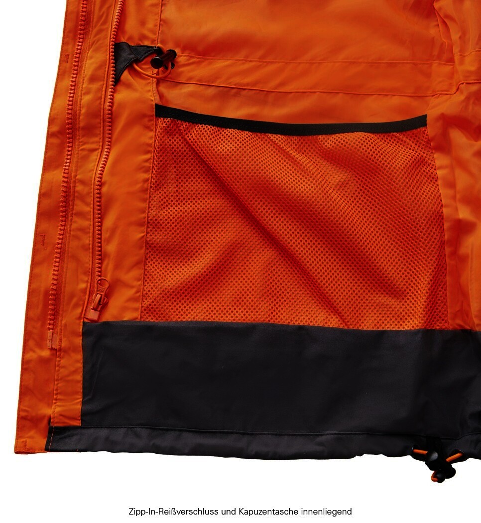 Warnschutz Parka TAMPA, leuchtorange, Gr.3XL