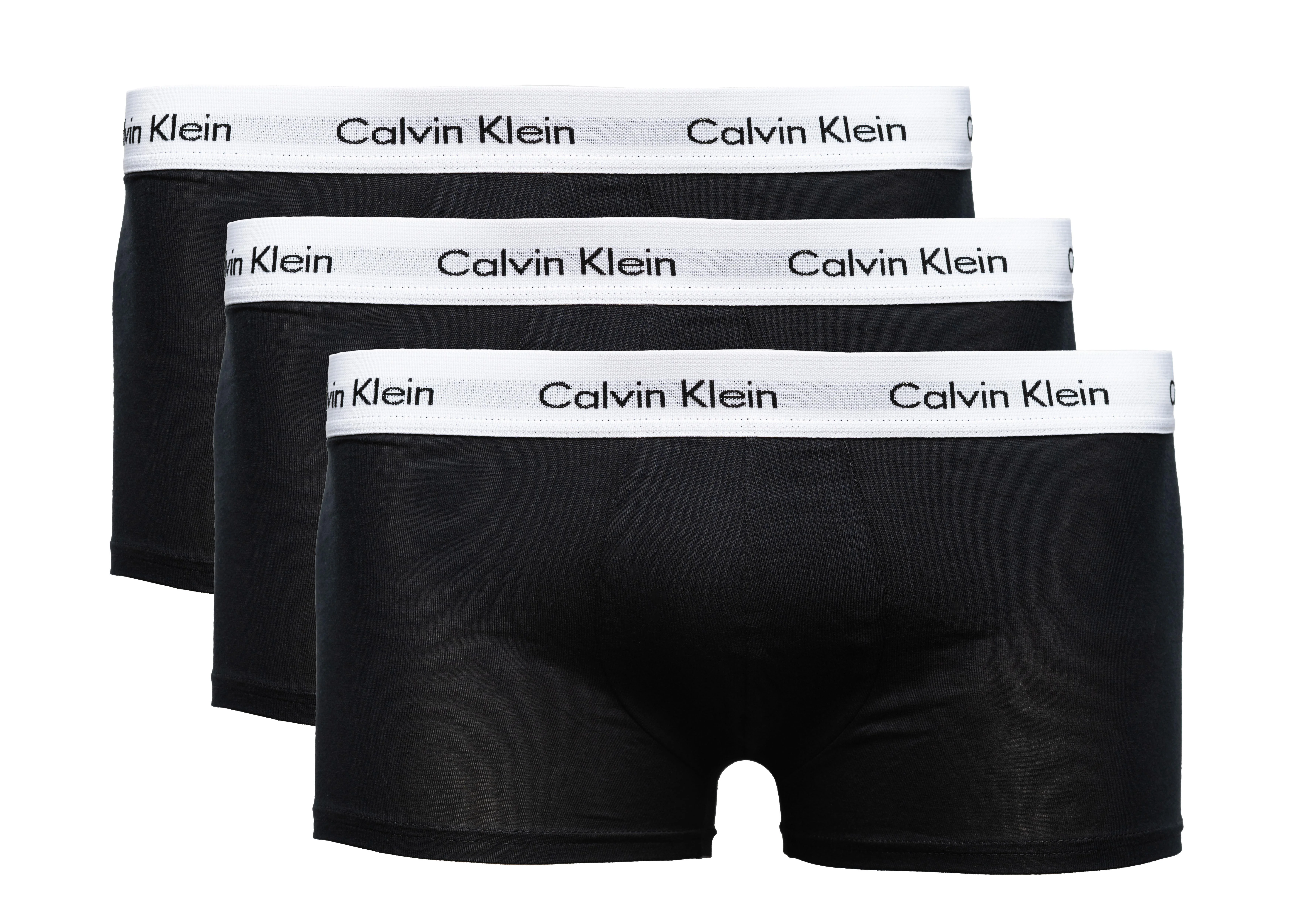 CALVIN KLEIN Boxershorts 3er-Pack  schwarz, Größe L