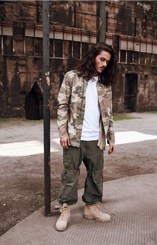 Brandit M65 Vintage Trousers oliv, Größe S