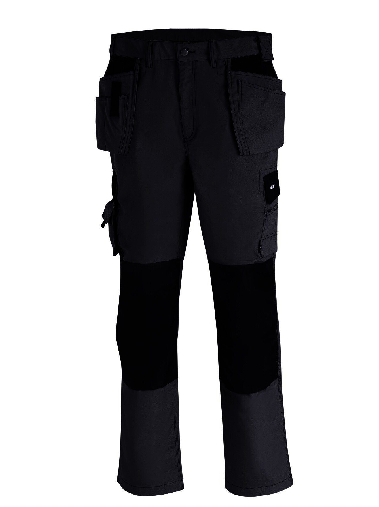 teXXor Canvas Bundhose "Panama", Berufshose, grau/schwarz Größe 42