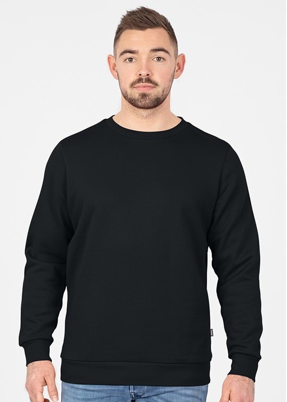 JAKO Sweat-Shirt Organic, schwarz, Gr.M
