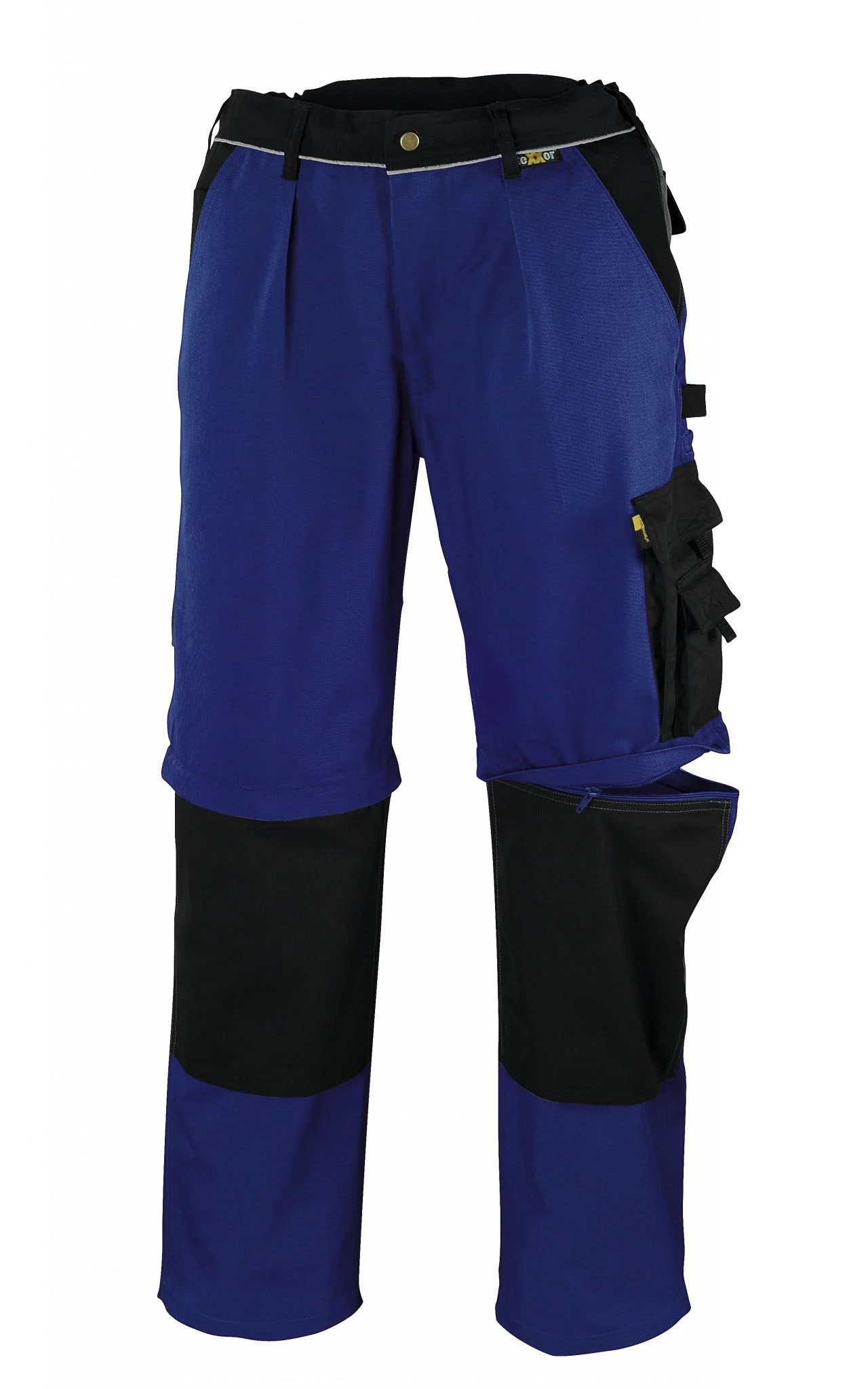 "2-in-1" Canvas-Bundhose (320 g/m²) „TOBAGO” Farbe Farbe: kornblau/schwarz