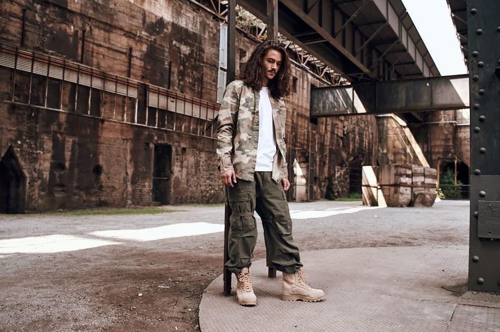 Brandit M65 Vintage Trousers oliv, Größe M