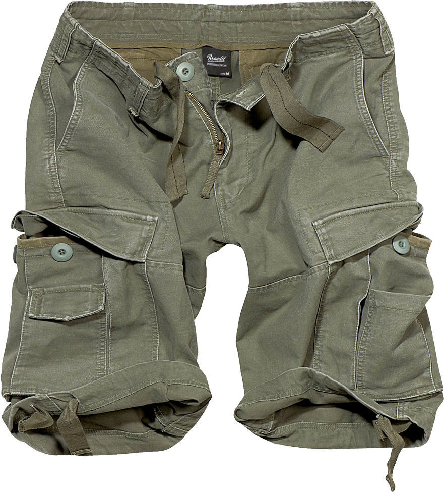 Brandit Vintage Classic Shorts Farbe oliv, Größe 6XL