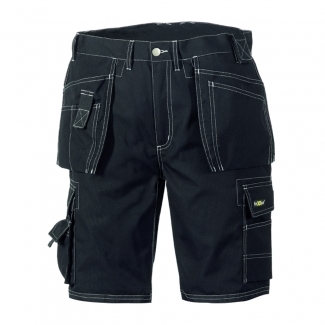 teXXor Canvas Shorts "Bermuda", kurze Berufshose, Farbe schwarz, Gr. 60