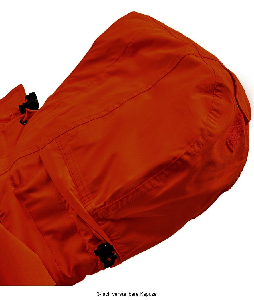 Warnschutz Parka TAMPA, leuchtorange, Gr.3XL