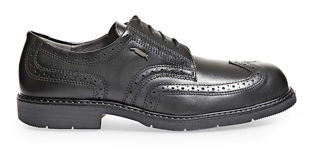 Abeba 33230 Business Men ESD Niedriger Schuh, S2, SRA, Schwarz, Größe 44