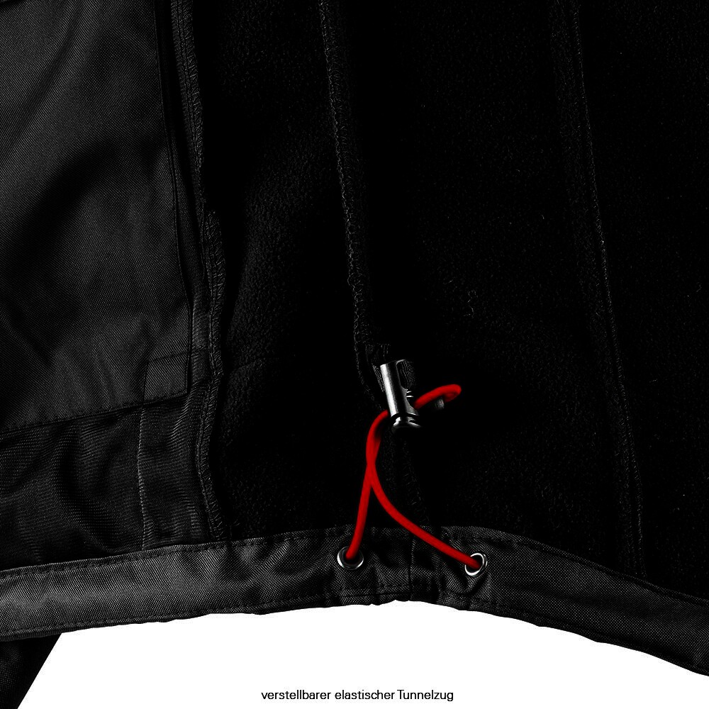 Softshell-Jacke MONTANA, grau/schwarz, Gr.XL