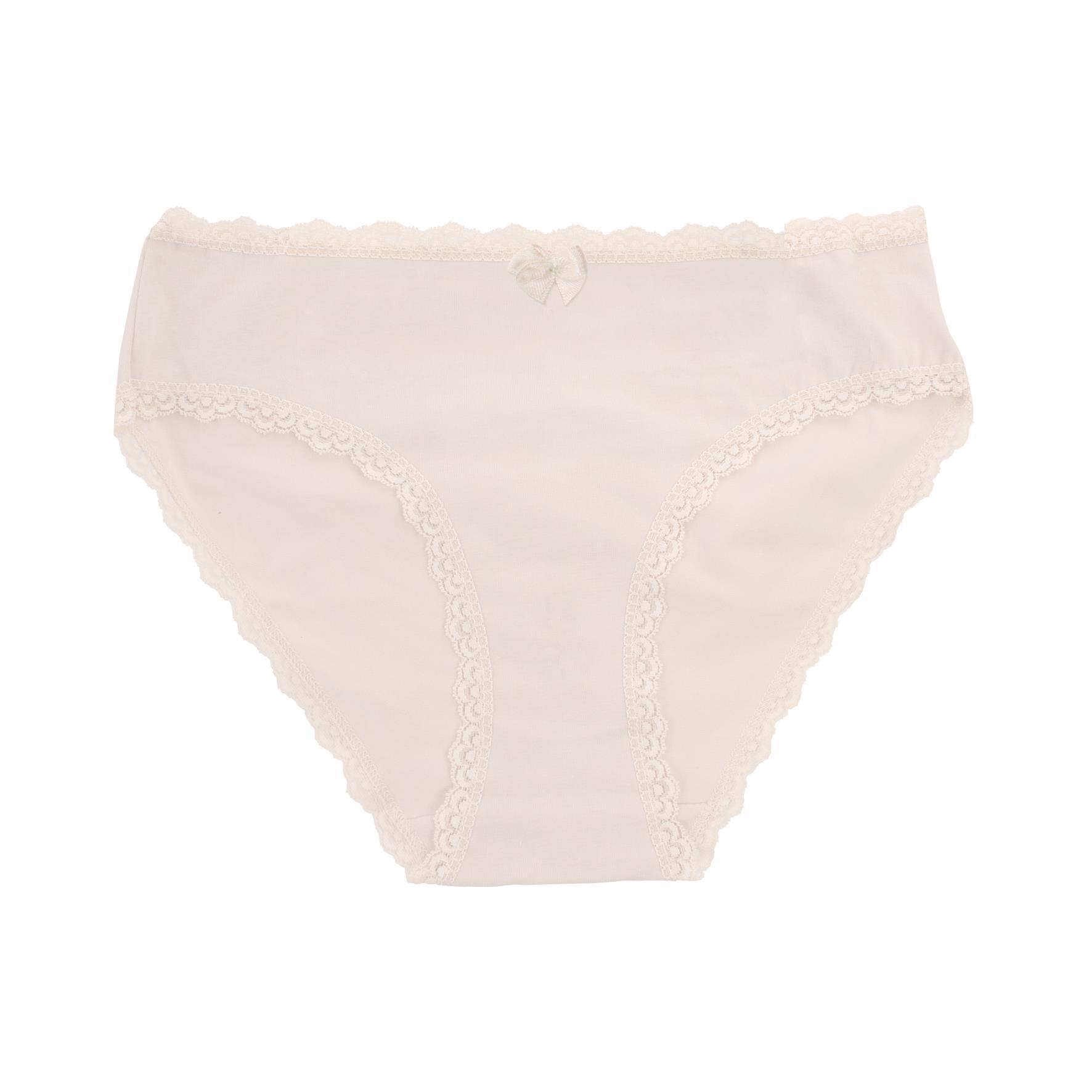 Damen Bikinislip 18123, Spitze, Pack 3, Gr. 44/46, 2er-Pack