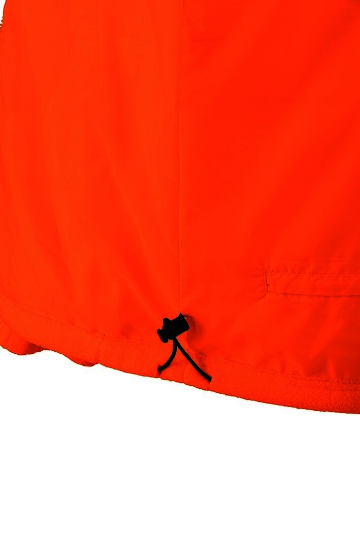 Fleece-Jacke SEATTLE, leuchtorange, Gr. 6XL