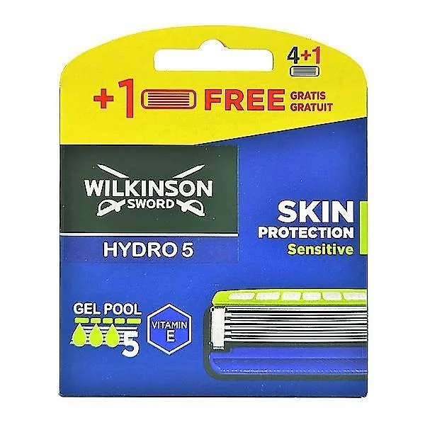 Wilkinson "Hydro 5 Skin Protection 
Sensitive Klingen 4-1