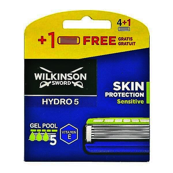 Wilkinson "Hydro 5 Skin Protection 
Sensitive Klingen 4-1