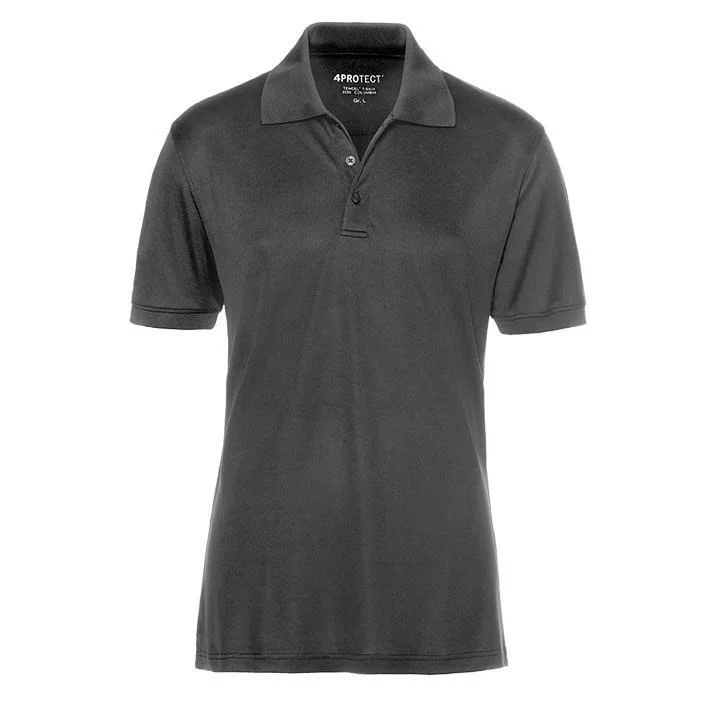 4PROTECT® UV-Schutz Polo-Shirt, grau, Gr.L