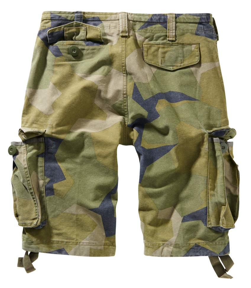 Brandit Vintage Classic Shorts Farbe swedish camo, Größe XL