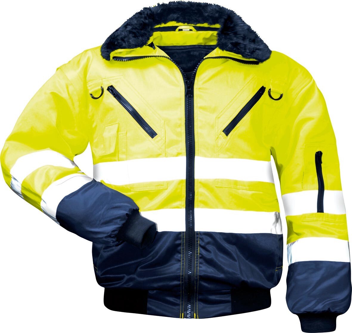 Rensing 23648 Sicherheitsausrüstung und -kleidung, Gelb/Marine,