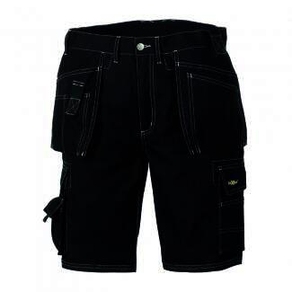 teXXor Canvas Shorts "Bermuda", kurze Berufshose, Farbe schwarz, Gr. 58
