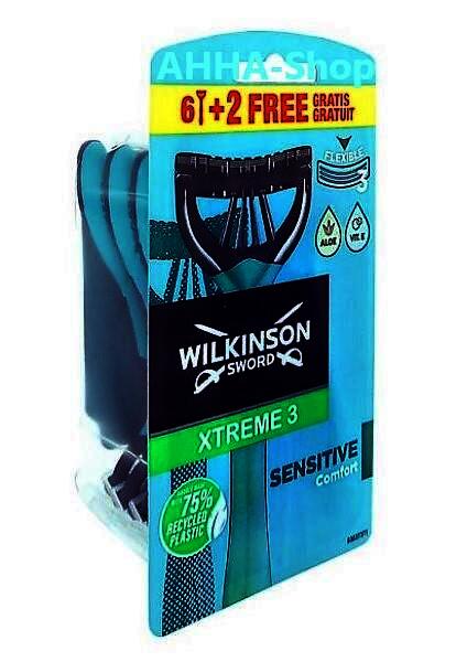 Wilkinson Xtreme3 Sensitive Einweg 8er Pack