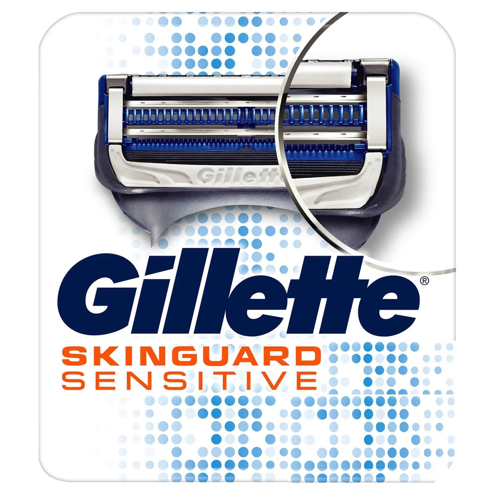 Gillette SkinGuard Sensitive Rasierklingen neu und Original, 8 Stück