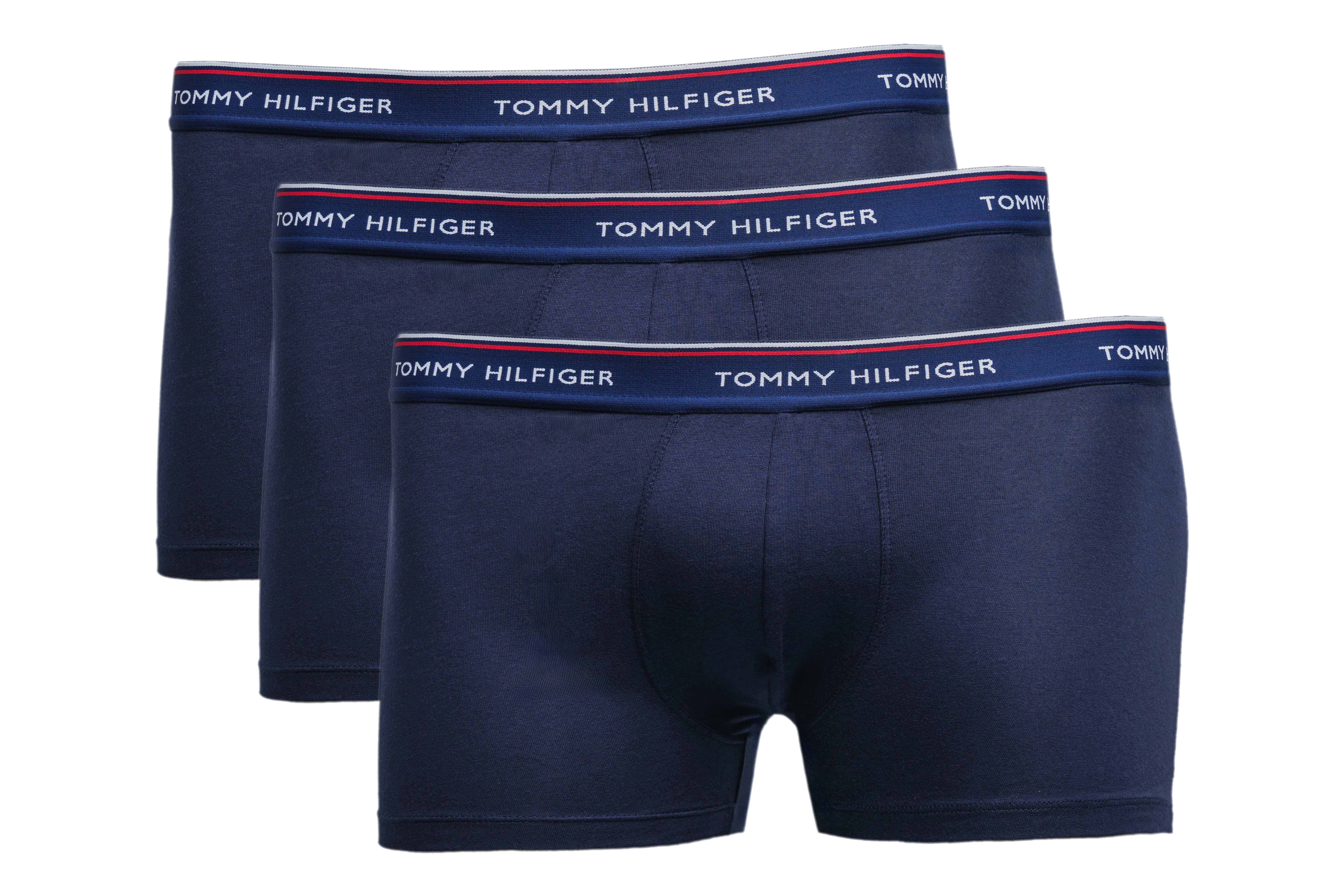 TOMMY HILFIGER 3er-Pack Boxershorts, Farbe dunkelblau, Größe XL