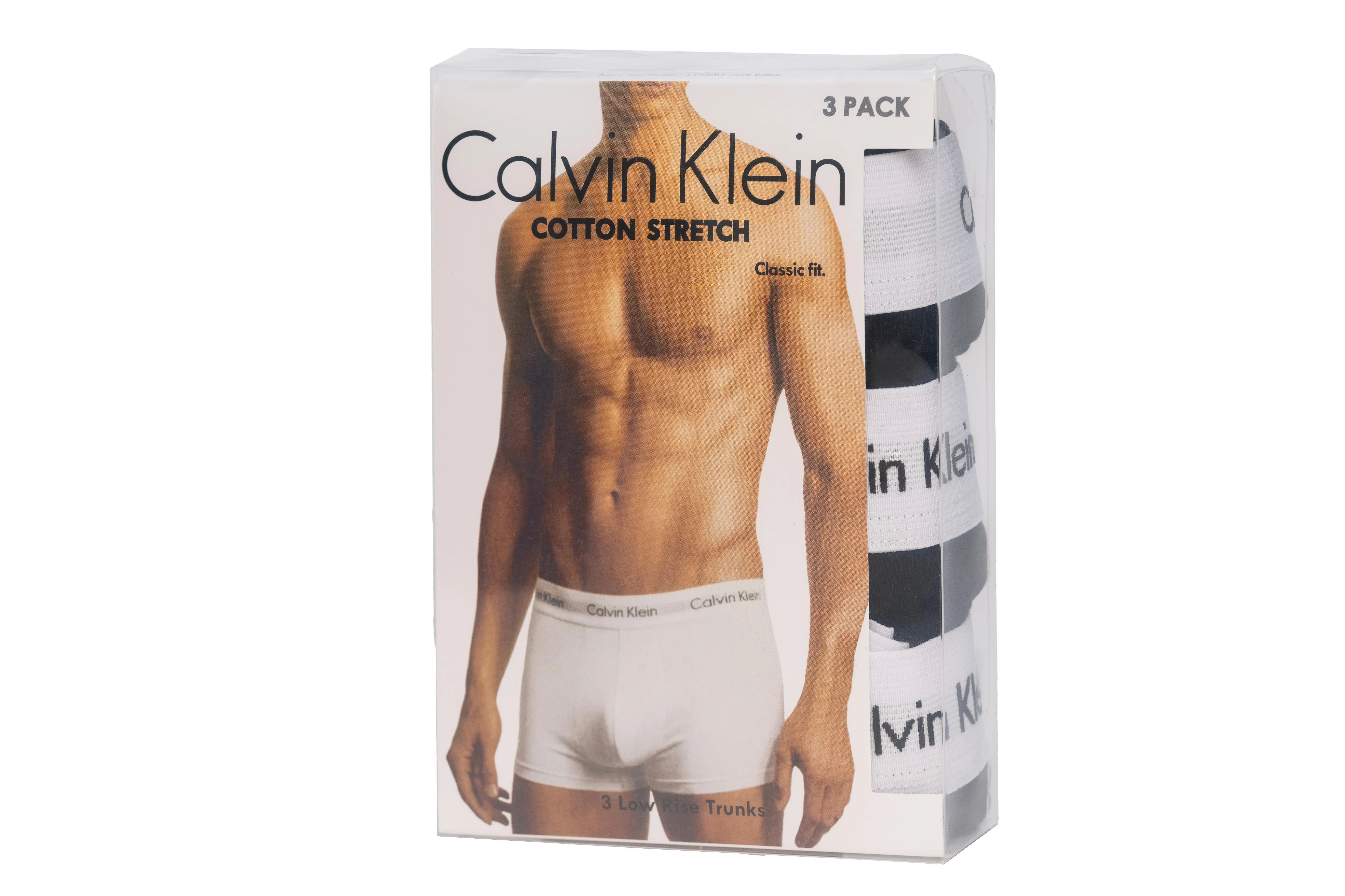 CALVIN KLEIN Boxershorts 3er-Pack  schwarz, Größe L