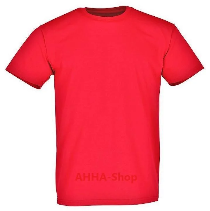 FRUIT OF THE LOOM Super Premium T-Shirt, Farbe rot, Gr.S, 5er Pack.
