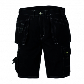 teXXor Canvas Shorts "Bermuda", kurze Berufshose, Farbe schwarz, Gr. 52