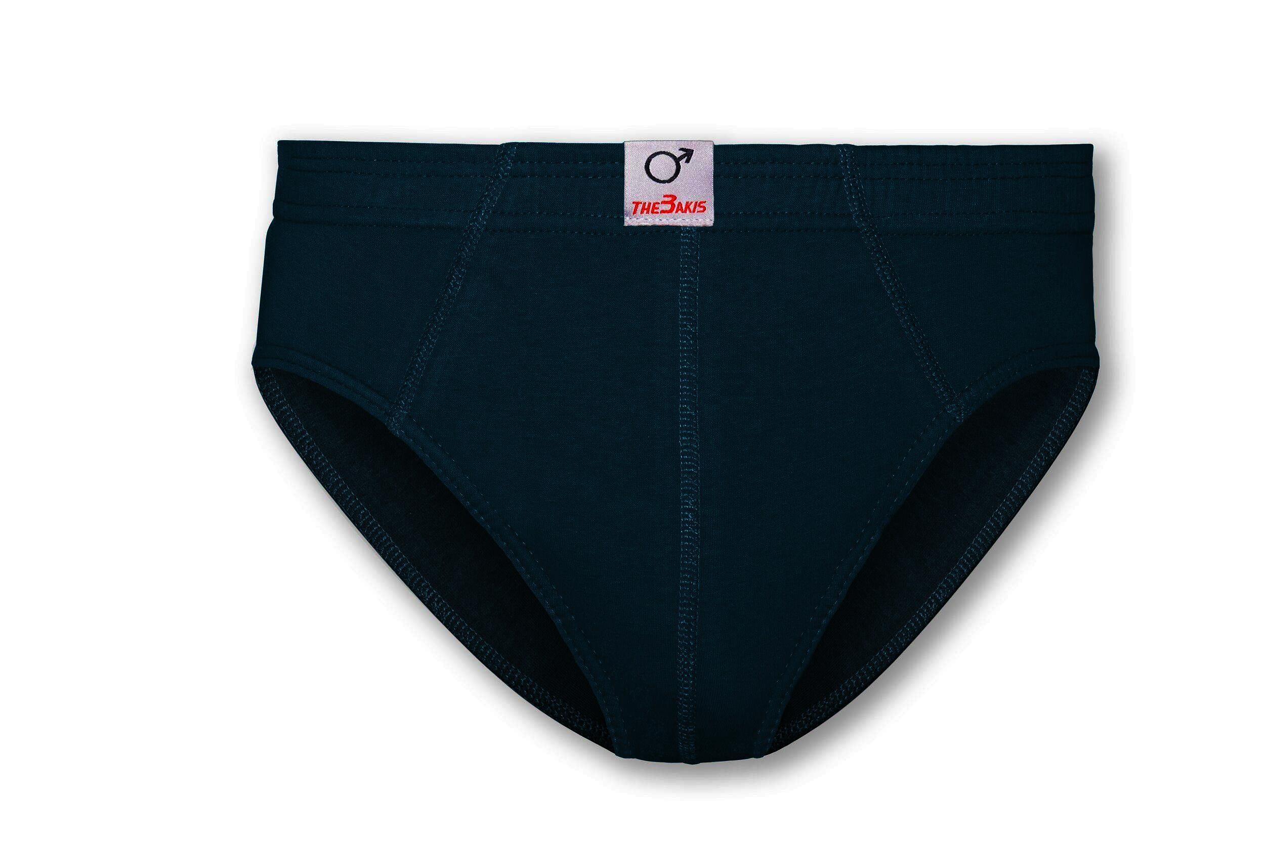 Herren Sport Slips Art.580. farbig sortiert, 3er-Pack, Gr.6