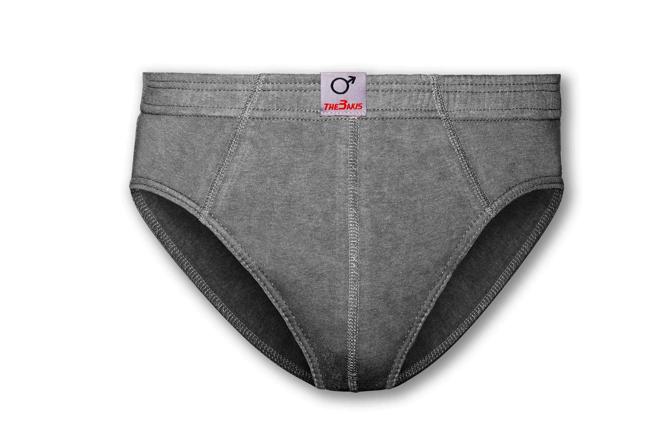 Herren Sport Slips Art.580. farbig sortiert, 3x3er-Pack, Gr.7