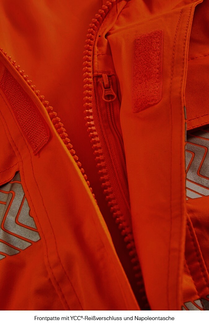 Warnschutz Parka TAMPA, leuchtorange, Gr.3XL