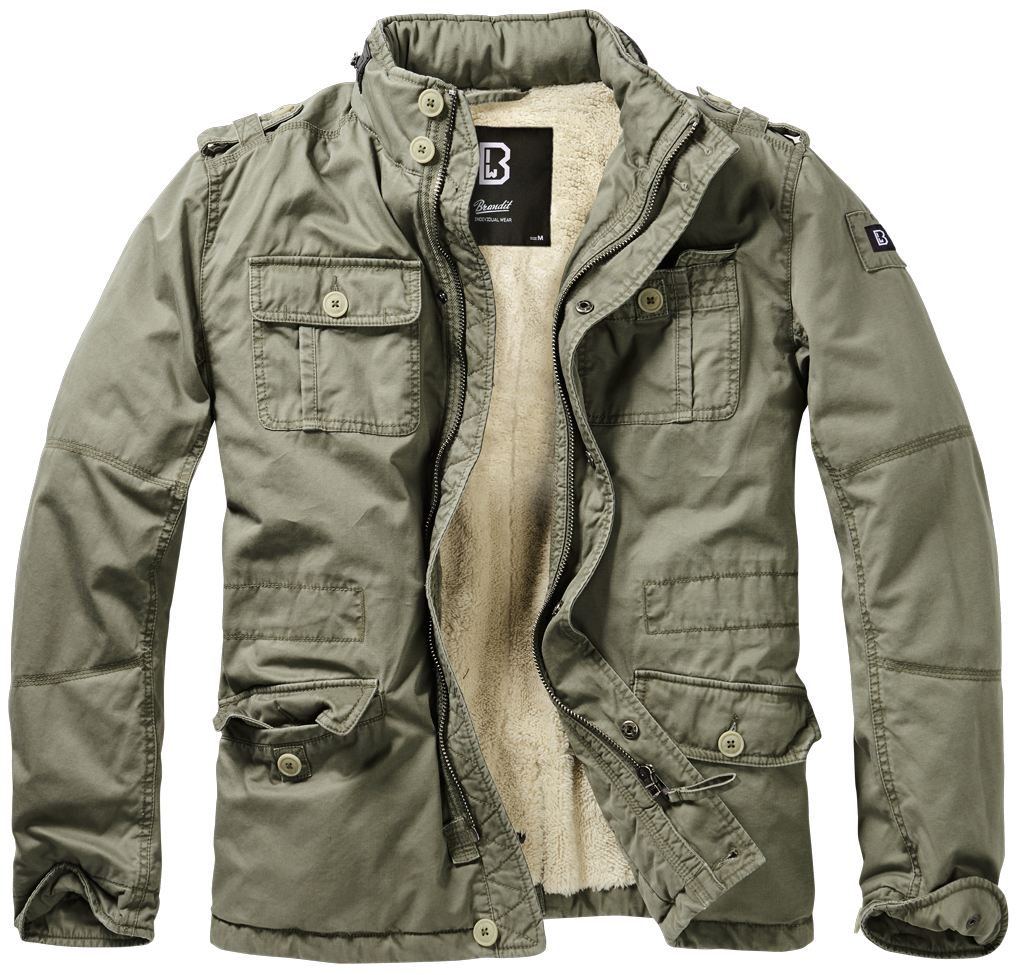 Brandit Britannia Winter Jacket oliv, Größe M