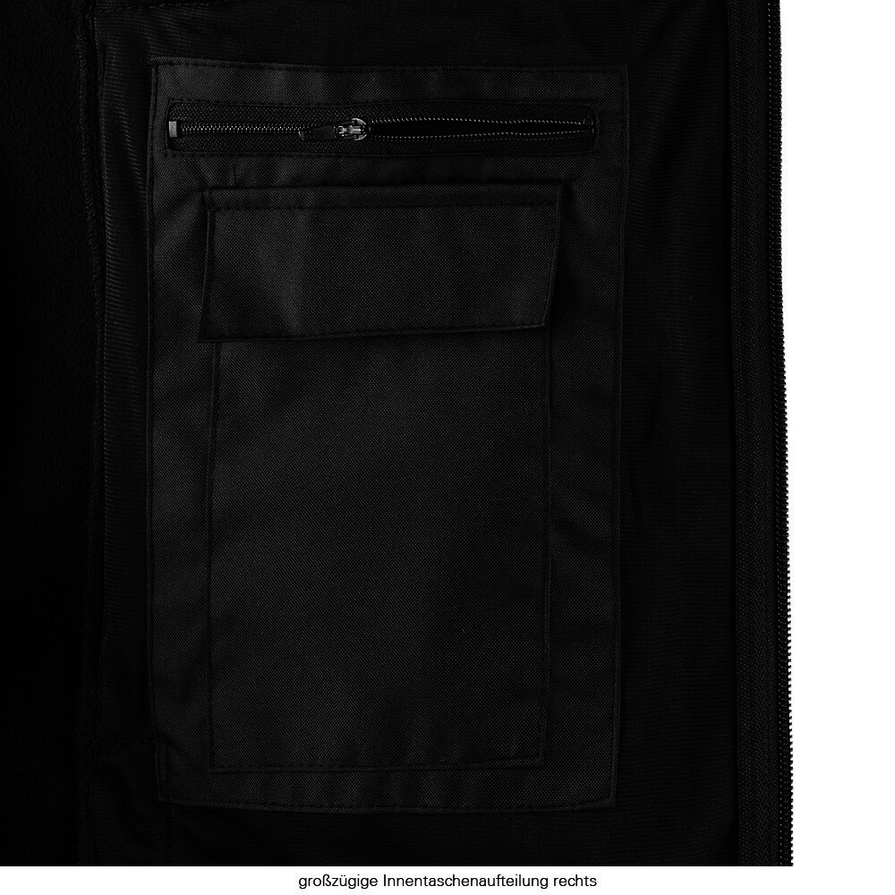 Softshell-Jacke MONTANA, grau/schwarz, Gr.XL