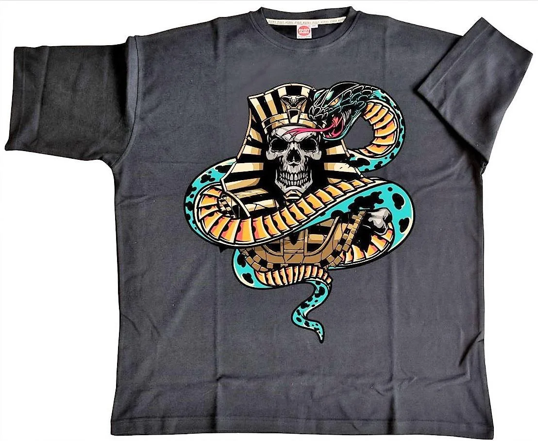 Honey Moon T-Shirt „Pharao“, Farbe schwarz, Größe 8XL