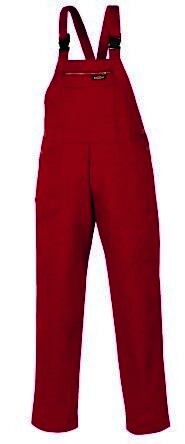 teXXor Latzhose 290g/m²  rot, Größe 54